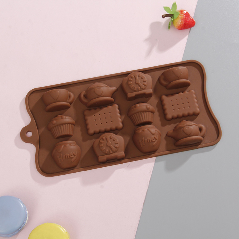 Forma de Chocolate de Dubai Kit Profundo Grande Molds para Bolos Pistache 3D Silicone Personalizado