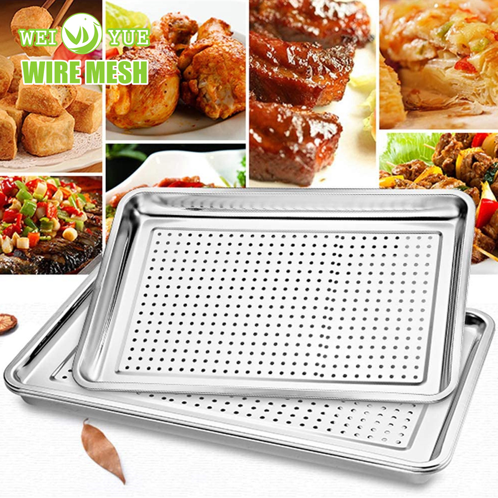 Utensílios de cozinha redondos perfurados de grau alimentício para equipamentos de cozinha