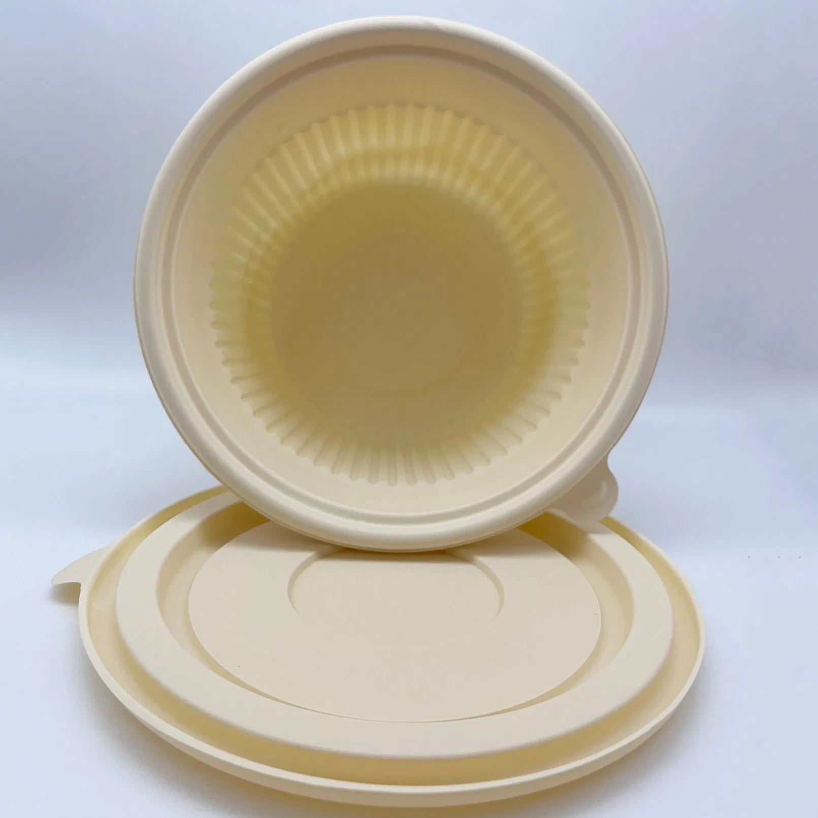 Atacado 100% Biodegradável Compostável Personalizado Papel Polpa Cana-de-açúcar Embalagem para Alimentos para Viagem