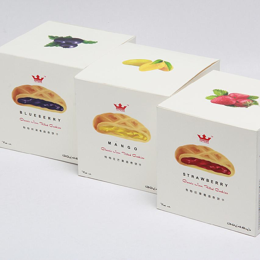 Fábrica de Embalagem de Biscoitos de Padaria Caixa de Alimentos Personalizada com Gaveta Deslizante para Embalagem de Macarons