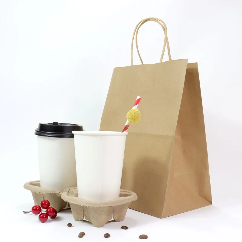 Copo de Papel Frio Biodegradável Descartável 8oz para Bebida Econômico