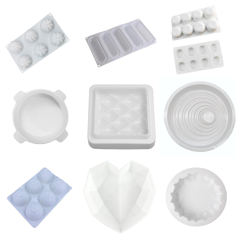 Forro de Bolo Colorido Personalizado Não Grudento Reutilizável para Cupcakes Copos de Muffin de Silicone Papel para Bolo Copos de Assar Moldes