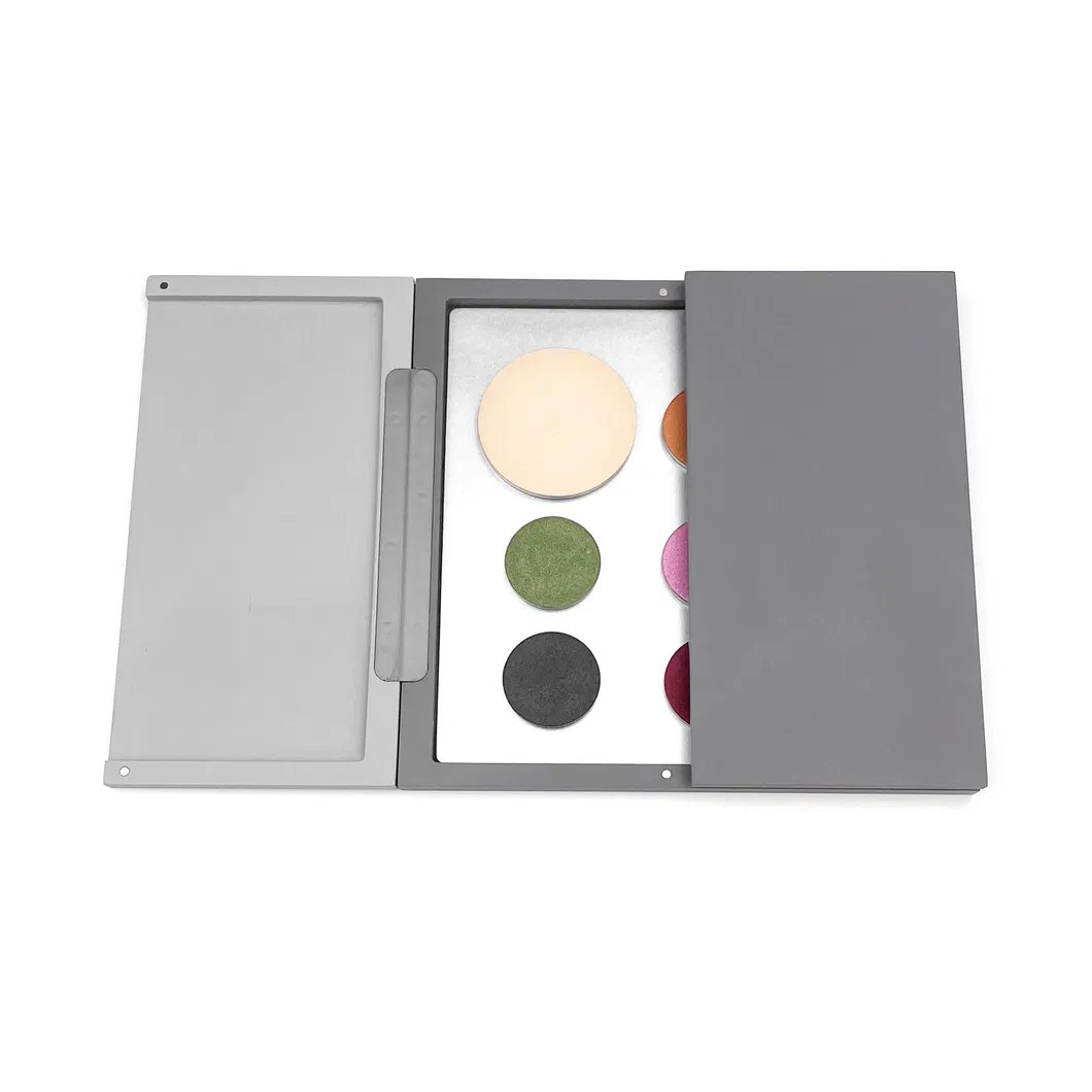 Embalagem Ecológica Colorida de Bambu para Paleta de Sombras