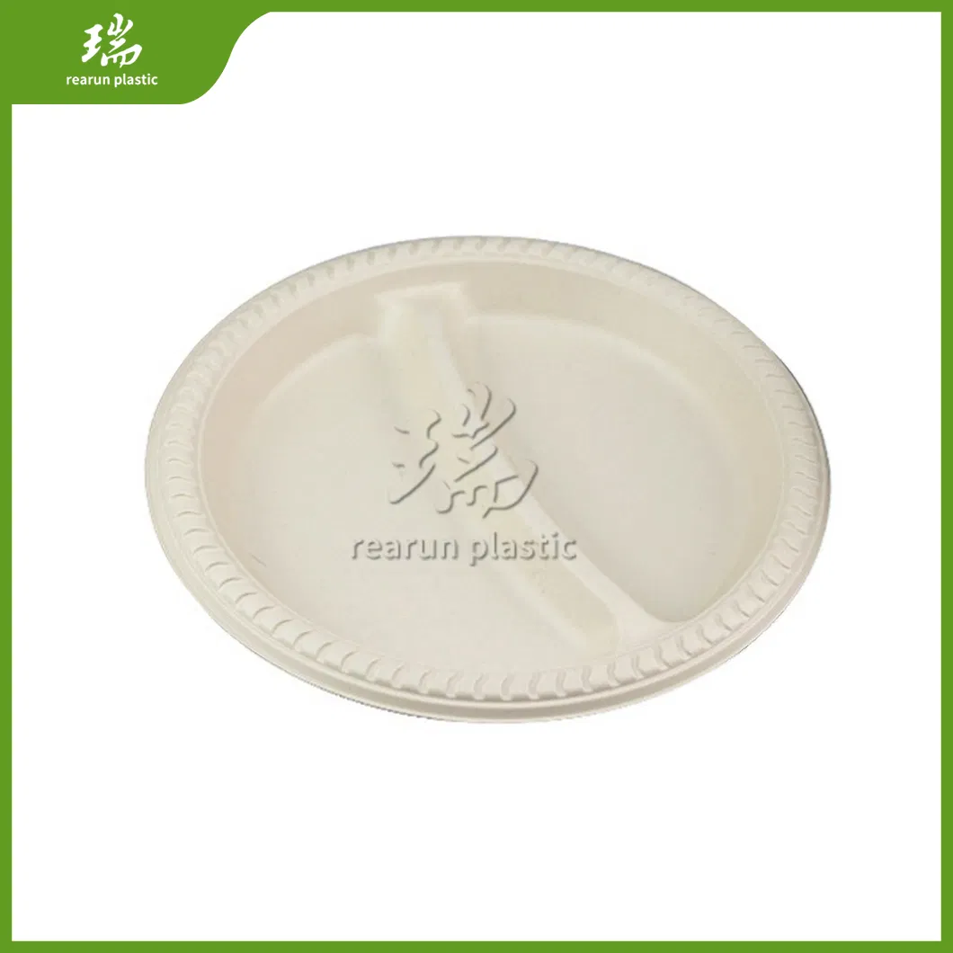 Caixas de Almoço Descartáveis Rearun para Comida, Fabricantes da China, Biodegradáveis, de Amido de Milho