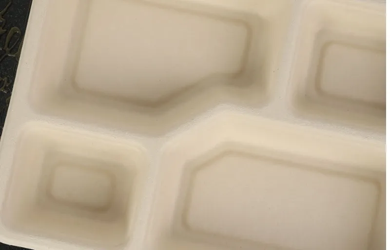 Caixa de Alimentos Descartável Biodegradável Compostável com Logotipo Personalizado Impressa Retangular Recipiente para Almoço Caixa de Almoço Cozinha Piquenique Caixa para Levar