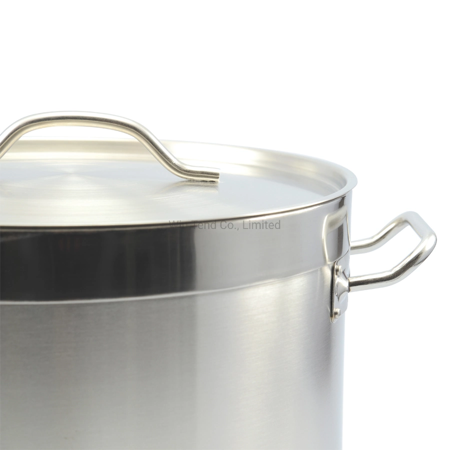 04 Estilo Baixo Corpo Durável Industrial Vapor Multiuso Panela de Cozinha