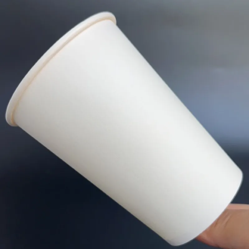 Copo de Papel Frio Biodegradável Descartável 8oz para Bebida Econômico