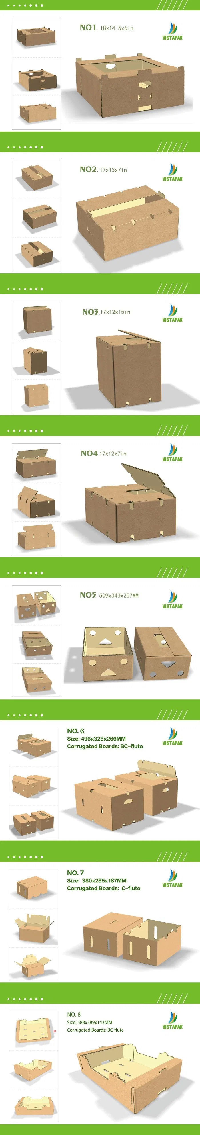 Formatos detalhados de caixas de cartão
