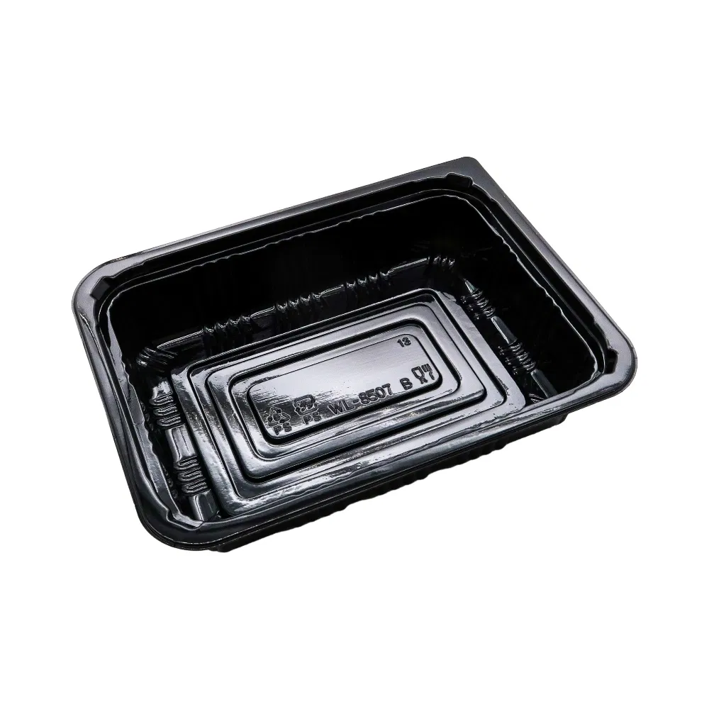 Caixa de Embalagem Descartável para Almoço Togo, Container de Alimentos de Plástico Ecológico para Viagem, Descartável e Micro-ondas, Atacado de Fábrica