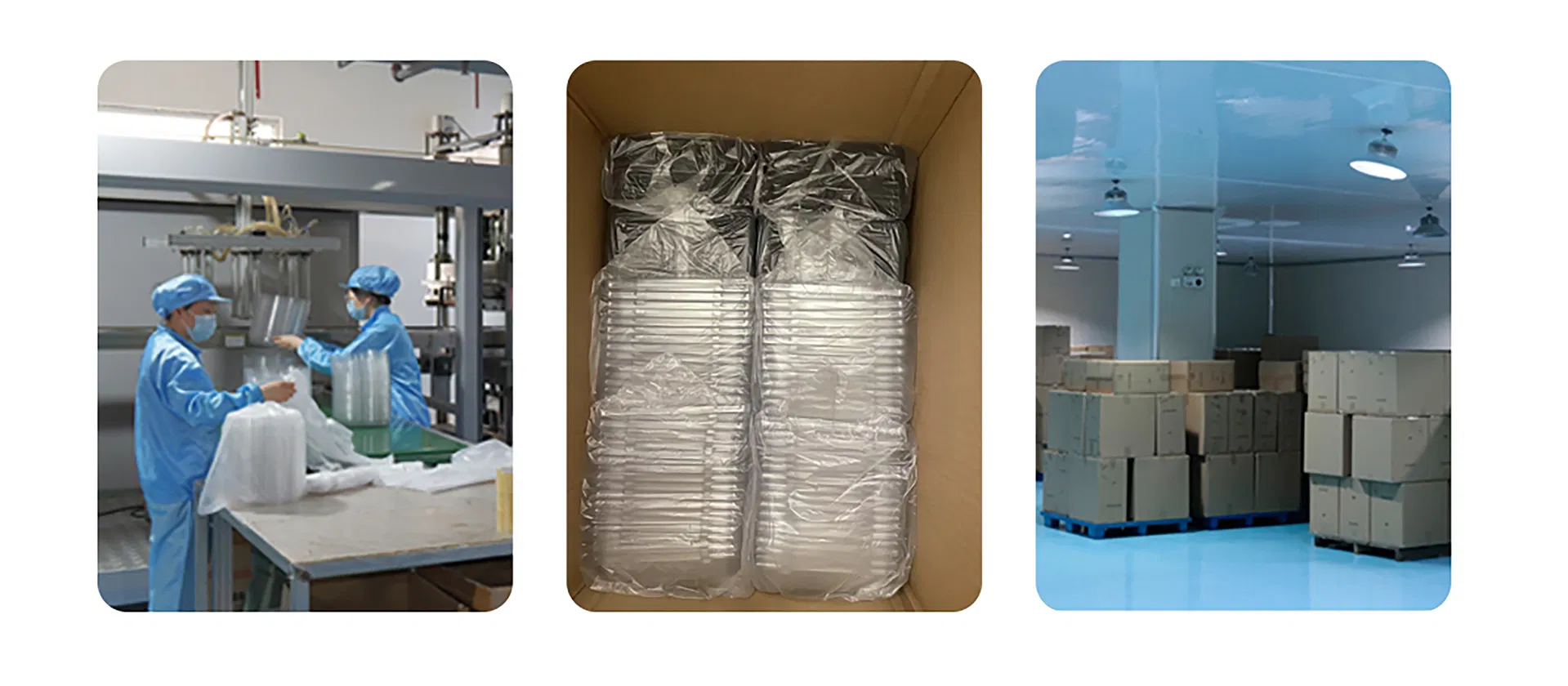 Embalagem do produto e detalhes