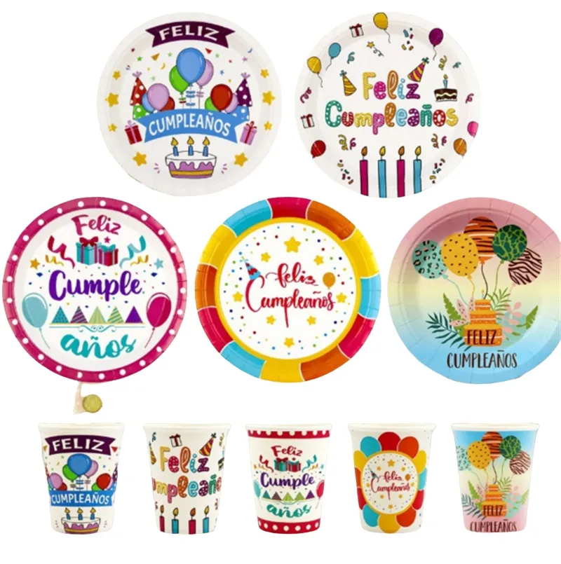 Conjunto de Talheres Personalizados para Halloween, Decoração para Festas, Pratos de Sobremesa, Guardanapos/Copos e Utensílios