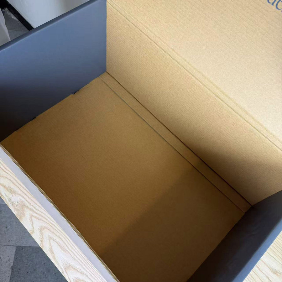 Caixa de papelão reciclável personalizada para embalagem de roupas, caixa encerada, caixa para frutos do mar, embalagem para carne congelada, caixa de travamento automático