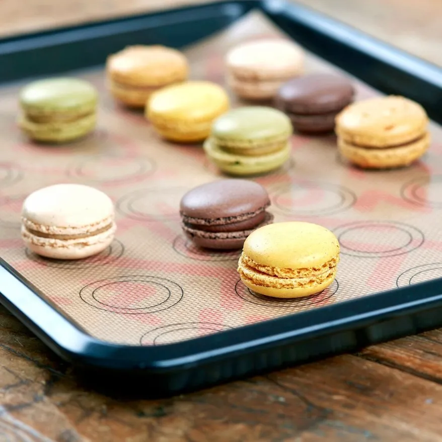 Tapete de Cozimento para Cookies Resistente ao Calor para Micro-ondas de Grau Alimentício