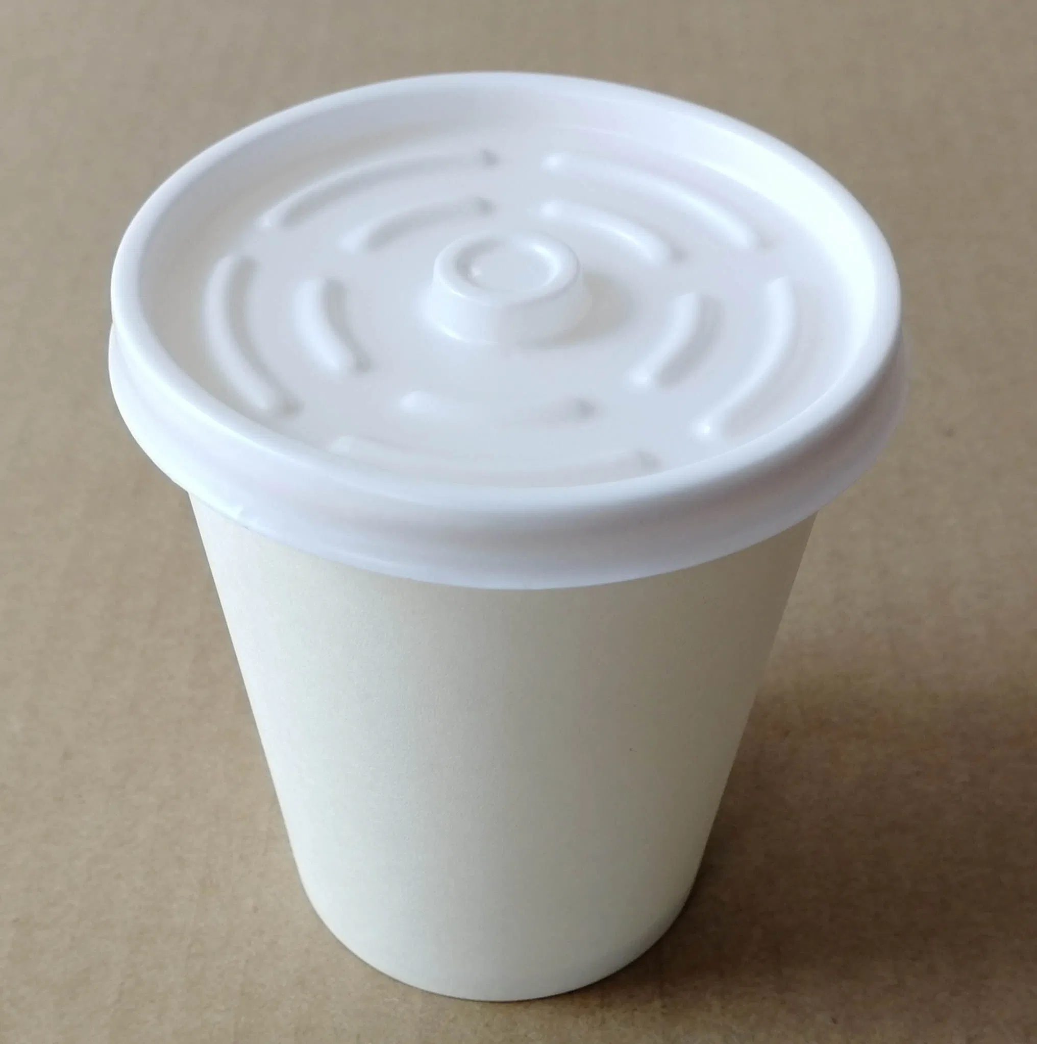 8oz 12oz Copo de Papel Descártavel de Parede Simples, Parede Dupla e Ondulada para Bebida Fria e Bebida Quente