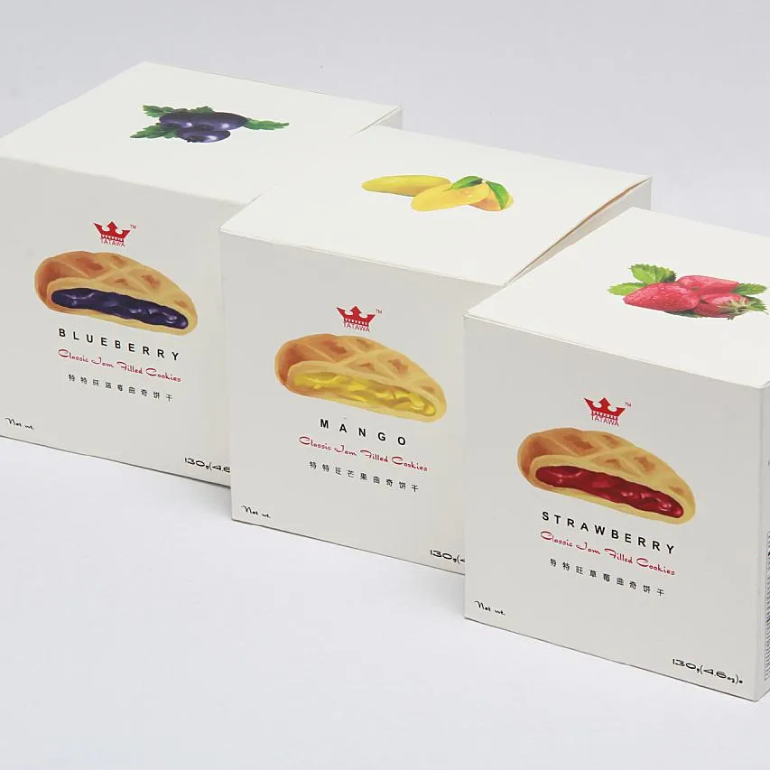 Fábrica de Embalagem de Biscoitos de Padaria Caixa de Alimentos Personalizada com Gaveta Deslizante para Embalagem de Macarons