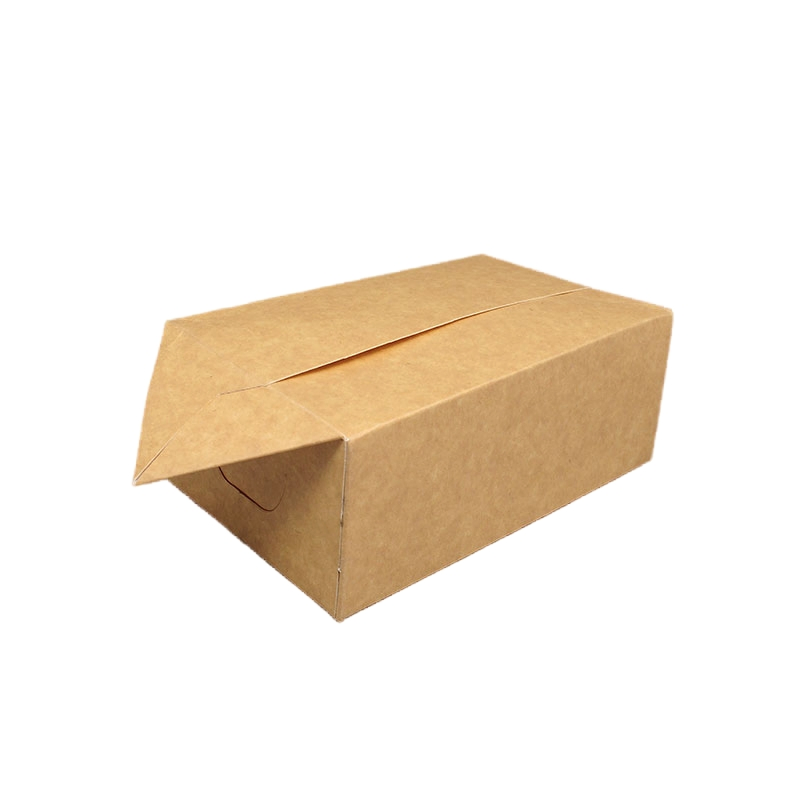Container de Papel Kraft Descartável para Embalagem de Alimentos, Caixa de Almoço Bento para Viagem, Caixa de Sushi e Salada para Levar