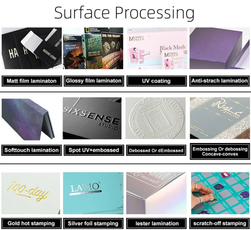 Exibição de caixas prontas para alimentos