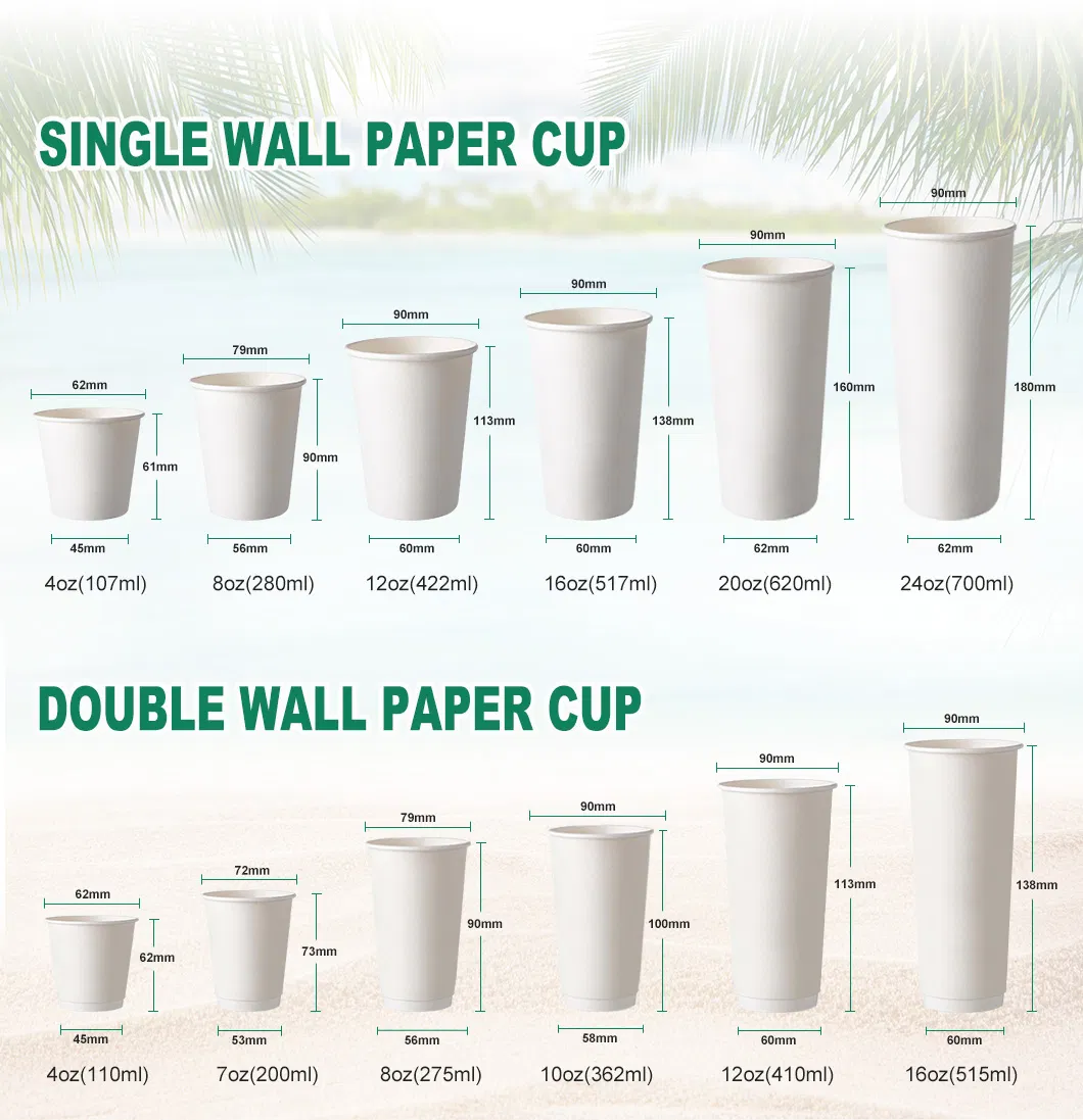 Copo de papel descartável 1