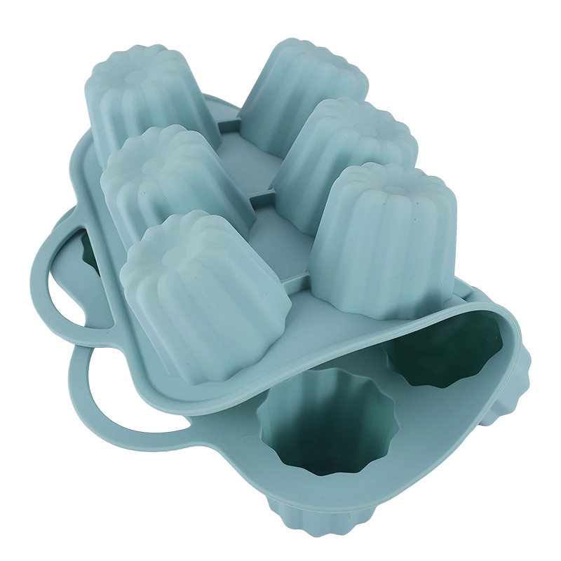 12 Forma Cilíndrica Pequena de Lulu Lace para Bolo Molde de Pudim Molde de Gelatina Molde de Bolo de Mousse Utensílios de Cozinha para Uso Doméstico