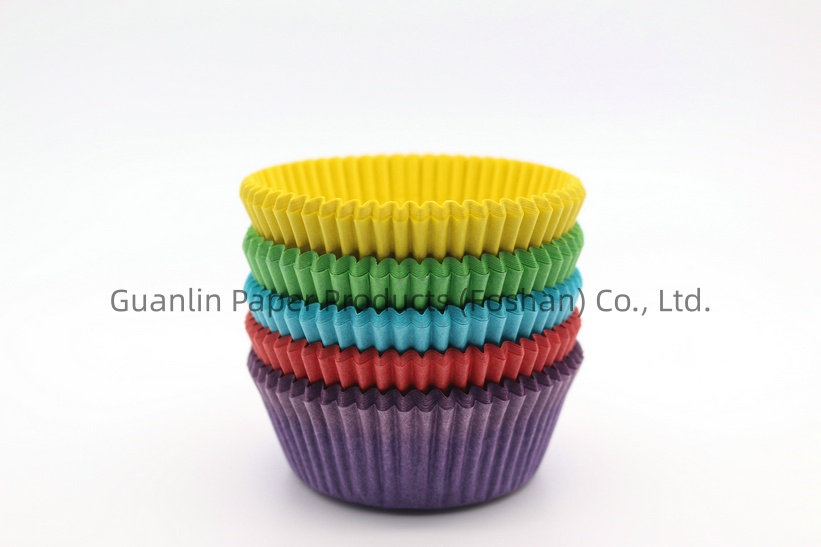 Forros de Cupcake Atacado Mini Cor Única Papel Forros de Cupcake Moldes para Bolo