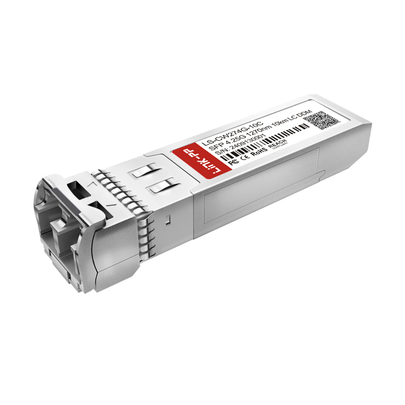 Single Mode 1270nm-1610nm 4G CWDM SFP Module 10km DDM Duplex LC SMF Optical Transceiver