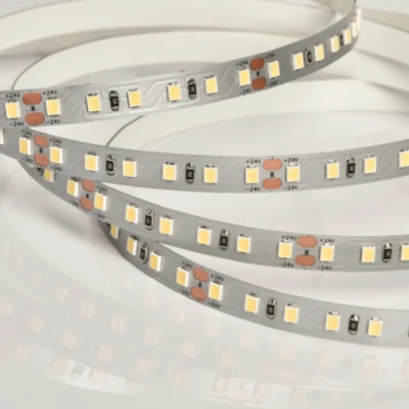 CE Certification Светодиодная лента 2835-120D 8 мм 12W 24V, высокая яркость 1200lm, поставщики из Китая, заводская продукция Manufacturers, Factories