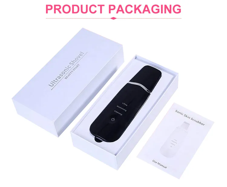 in Stock Smart Facial Cleansing Ultrasonic Skin Scrubber