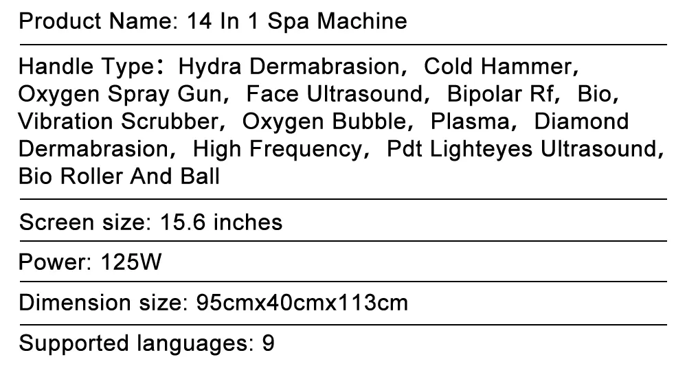 Machine Interface and Configuration