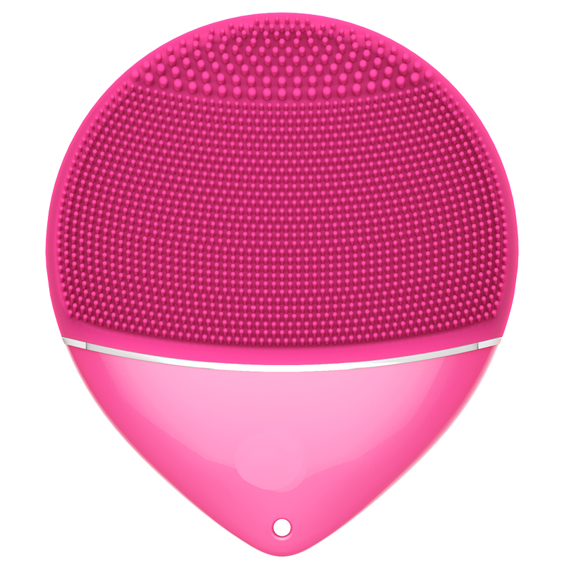 Portable IPX6 Sonic Electric Facial Cleansing Brush Rechargeable Silicone Face Scrubber Massager Universal 5 Frequency