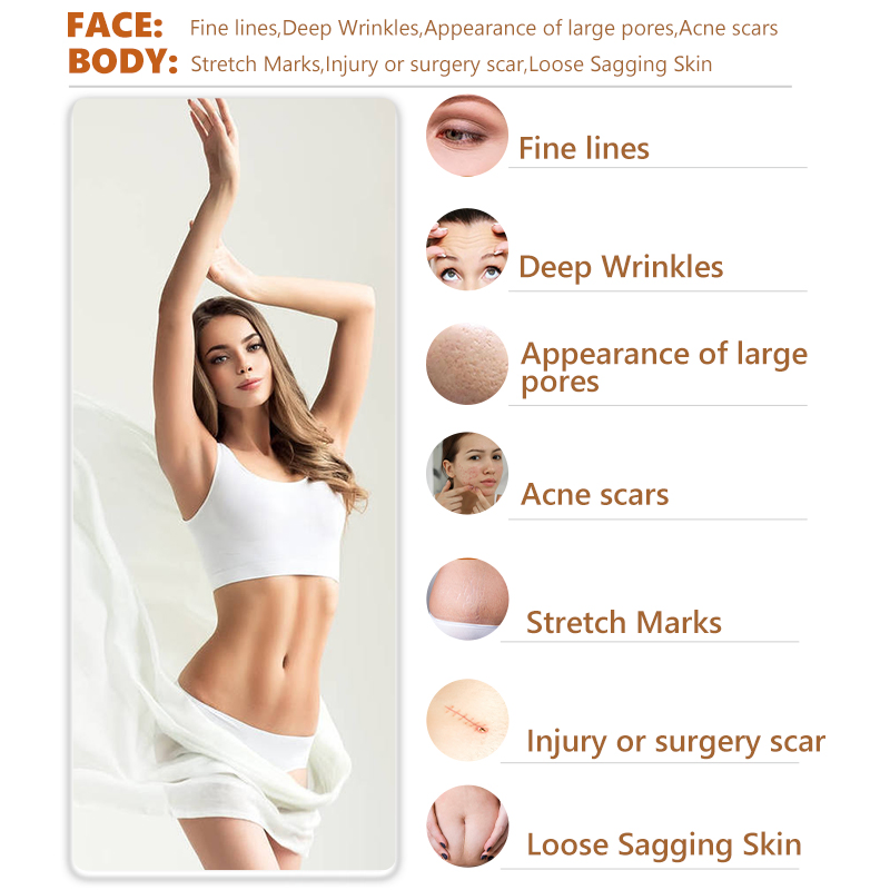 Neck Radio Frequency RF Beauty Device Facial Massage Skin Tightening RF Face Anti-Wrinkle Machine