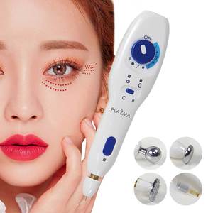 Korea Cold Plasma Pen Painless Acne Freckle Removal Plamere Plaxpot Rechargeable Mini Fibroblast Plasma Skin Tinghtening Machine