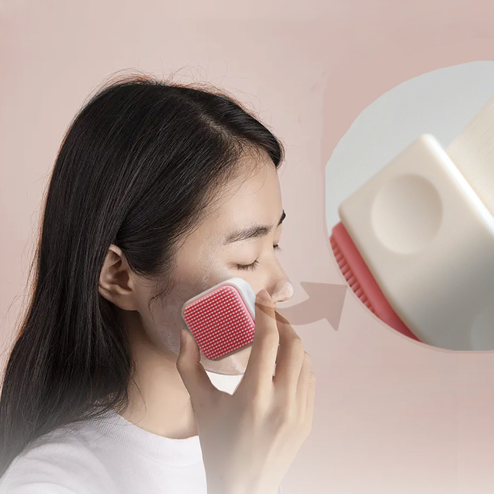 Hot Selling Korean Facial Cleansing Brush With Silicone Massage Facial Cleansing Brush
