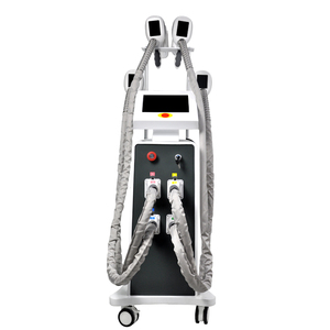 360 Cryo Machine Cryotherapy + Laser Liposuction + 40K Ultrasound + Body/Facial Radiofrequency Adjustable Temperature ABS