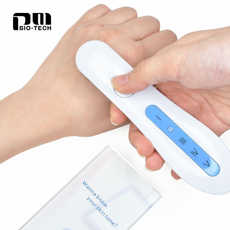 Skin tone sensor application