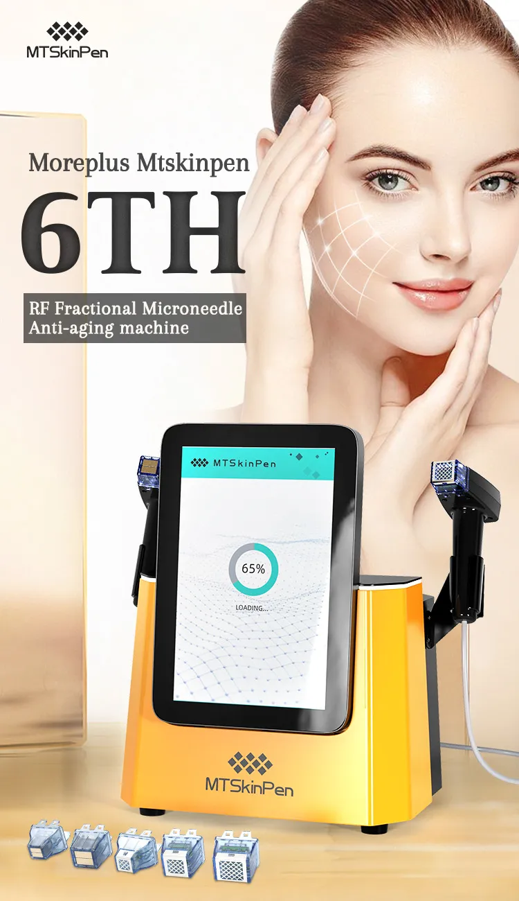 RF Face Lifting Machine Radio Frequency Microneedling Fractional RF Facial Device