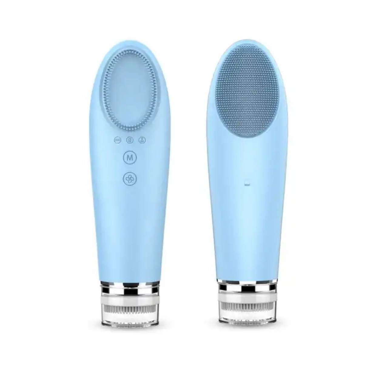 Electric Facial Cleansing Brush Body Portable Washing Silicone Cleanser and Massager Sonic Vibrating Face Cleaning Brush