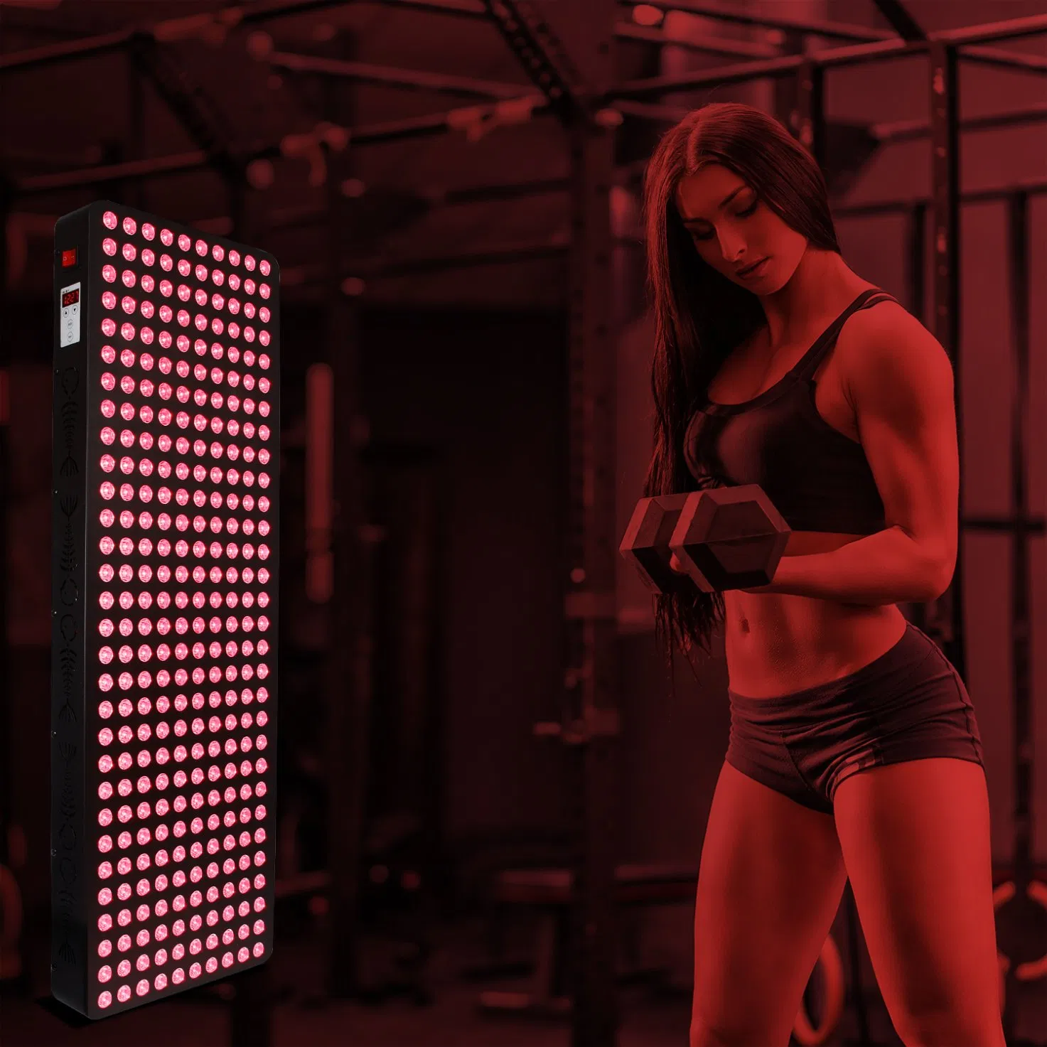 Rlttime High Power 1500W Full Body Dual Chip Photon LED Red Light Therapy Lamp Panel Skin Care Medical Grade Beauty Device
