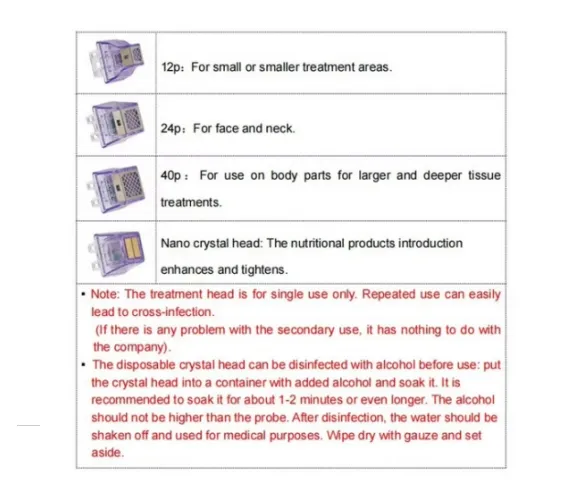 Professional 2in1 Multifunctional Depth 8 Cold Hammer Facial Microneedling RF Fractional Machine