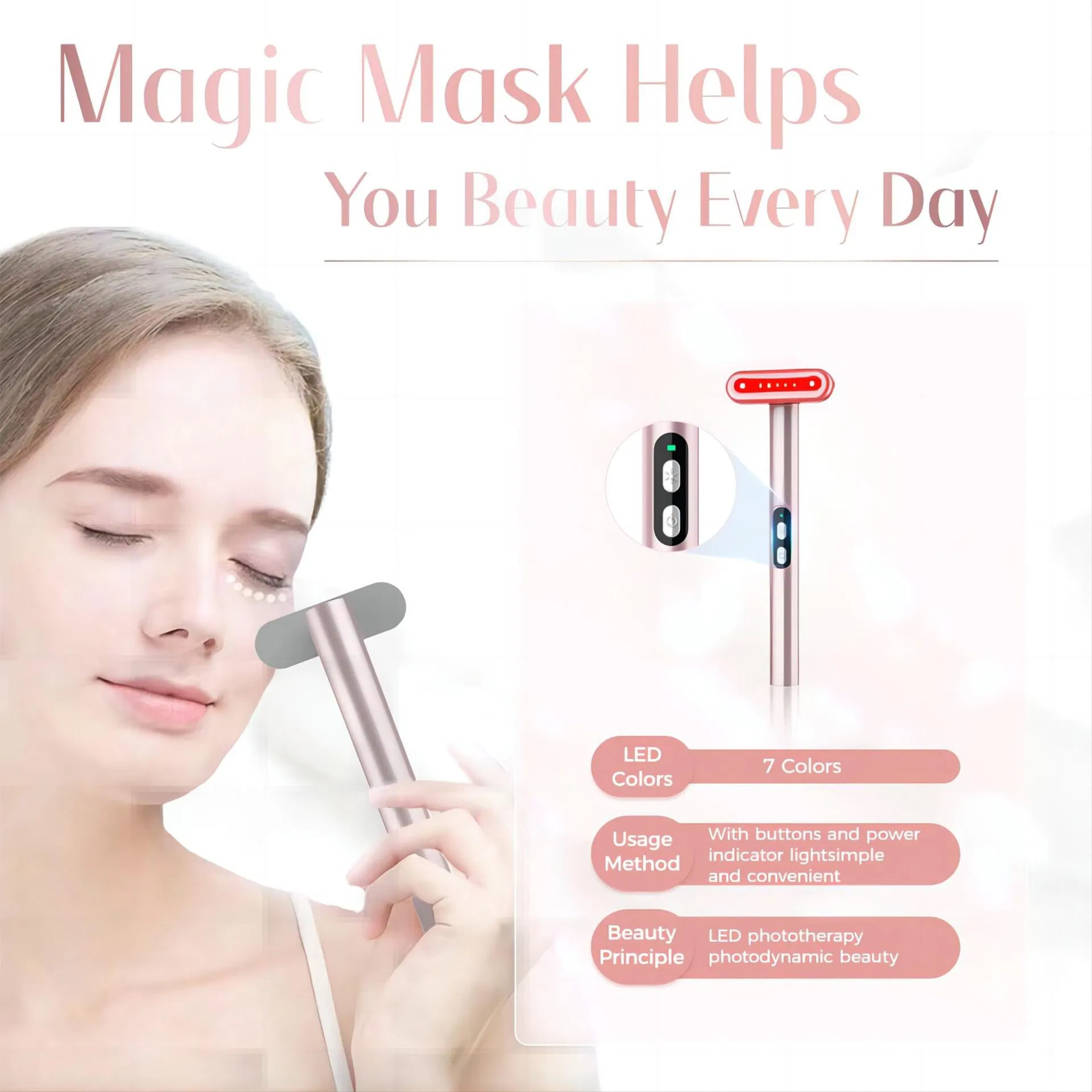 Beauty Device Eye Massager Wand 4