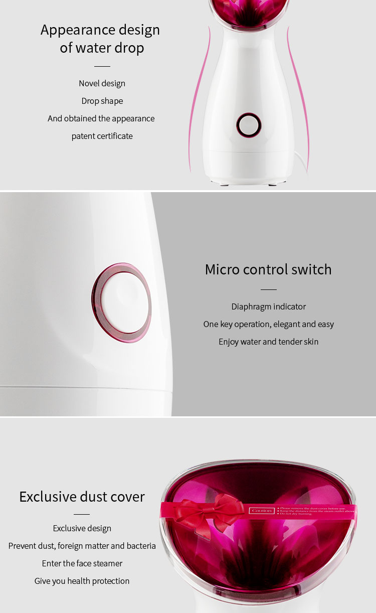 Nano Ionic Hot Mist Face Steamer Product View 8