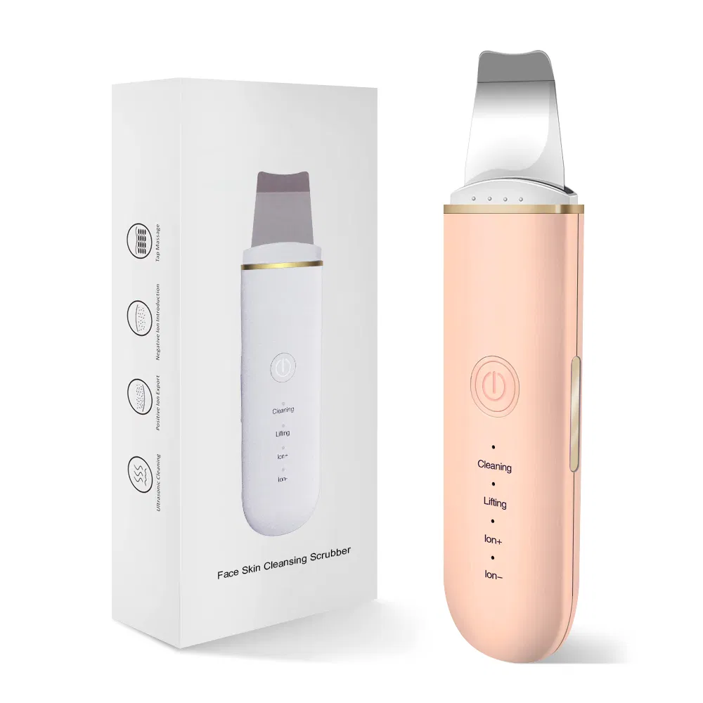 New Wireless Charging Waterproof Ultrasonic Skin Scrubber