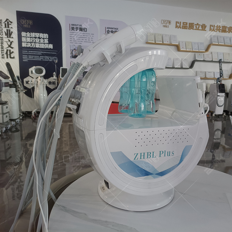 Scientific Facial Management System Golden RF Facial Cleaning Machine