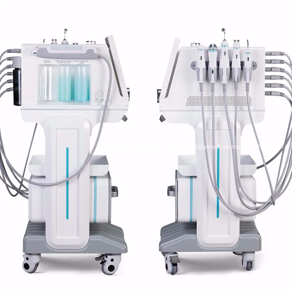 2023 Professional Aesthetic PDT RF Ultrasound Hydro Diamond Dermabrasion Oxygen Face SPA Hydra Aqua Facial Peel Facial Machine with CE