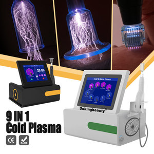 9 in 1 35tips Jet Cold Plasma Machine Plasma Pen Lift CE Certified 35 Tips for Face Lifting &amp; Skin Rejuvenation OEM Available