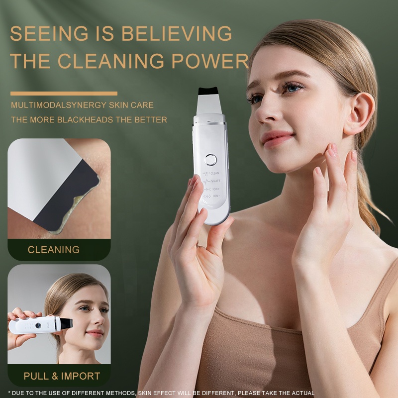Skin Scrubber Blackhead Remover Pore Cleaner Face Scrubber Rechargeable Extractor For Facial Deep Cleans Face