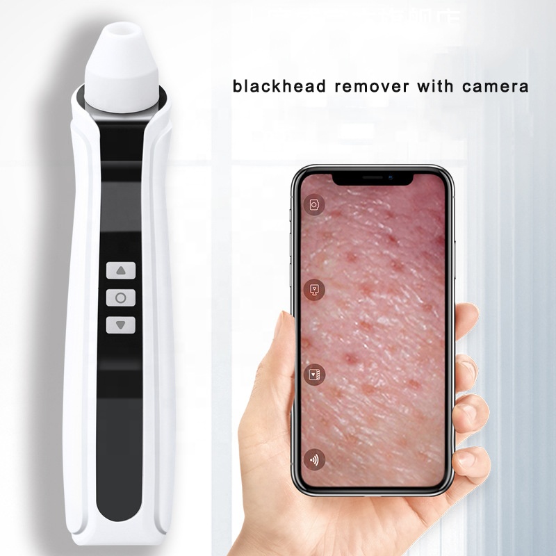 Acne Comedone Extractor Portable Electric 1080P HD Camera 3-Speed Adjustable Pore Vacuum Suction Pore Cleaner Acne Treatment