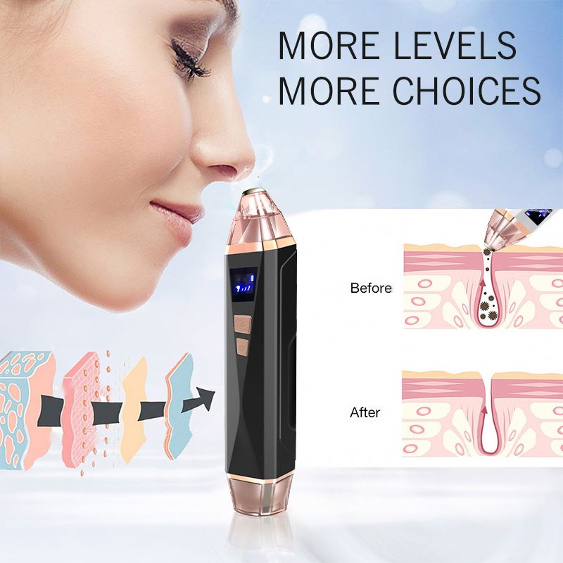 Facial Lift Rechargeable Electric Pimple Ance Pore Cleaner Vacuum Blackhead Remover