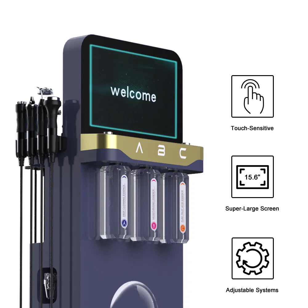 14 in 1 Multifunctional Hydra Dermabrasion Facial Rejuvenation Machine PDT for SPA Salon RF Type Wrinkle Remover