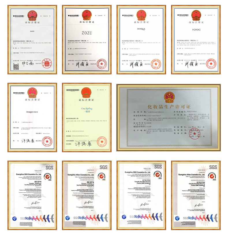 Product Qualifications and Certificates