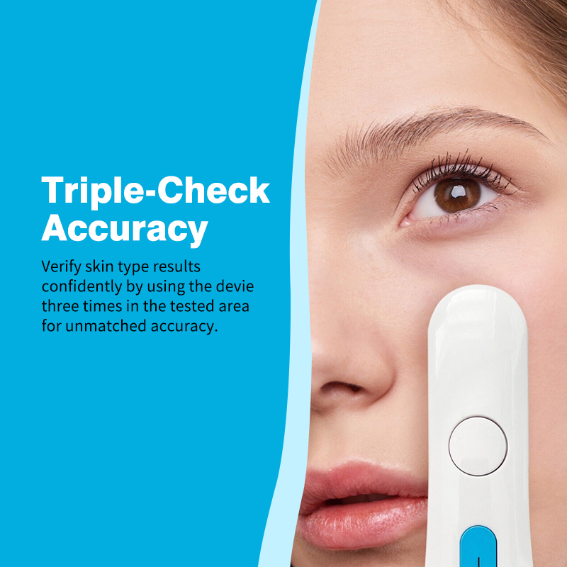 Automatic Plasma Skin Analyzer Detector Fitzpatrick Laser SPMU Melanin Testing Skin Reader for Skin Tone Sensor Type